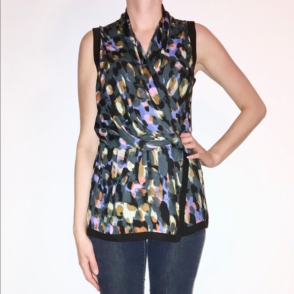 CAbi Tops - Cabi Asymmetric Wrap Top